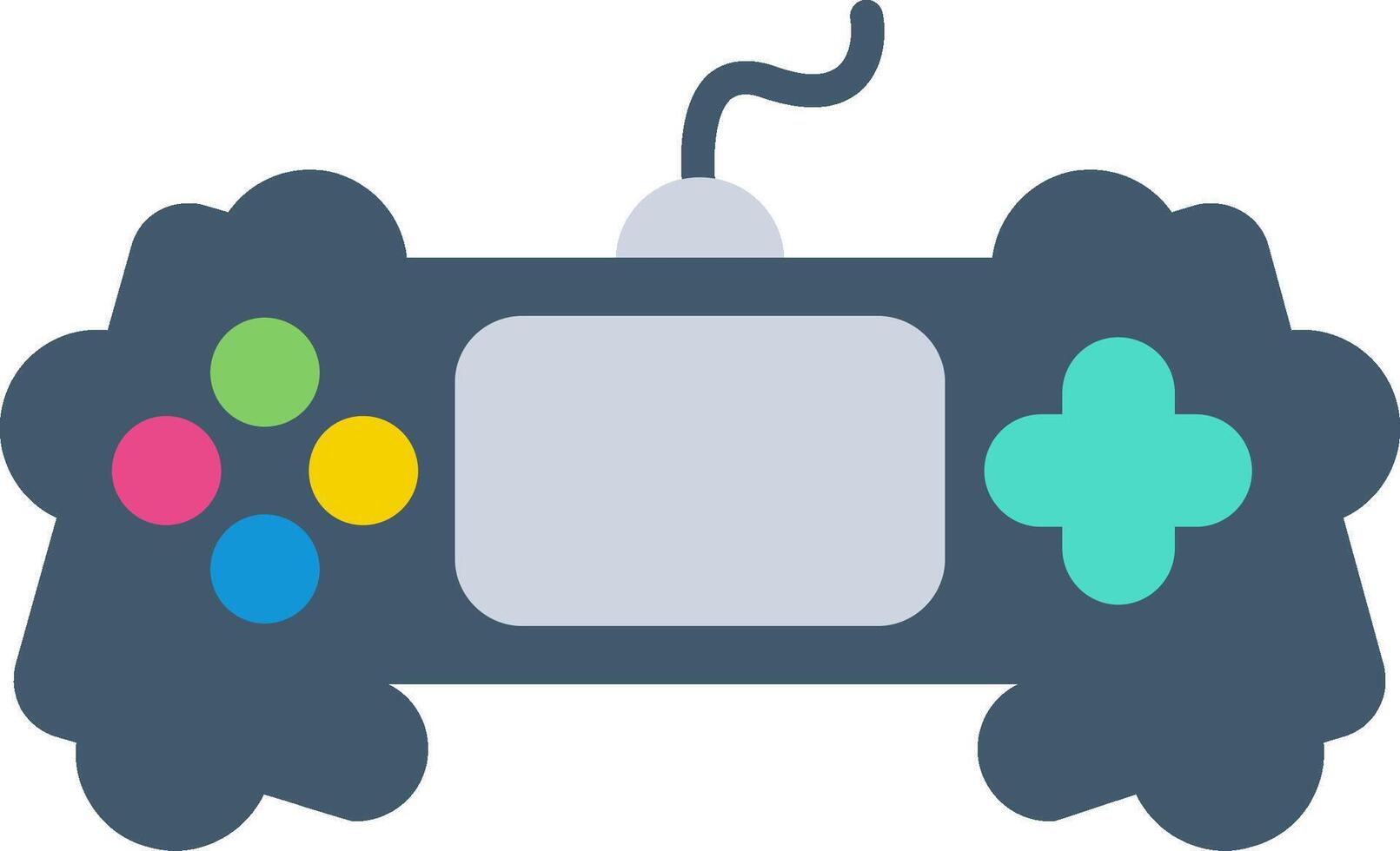 Game Flat Icon vector