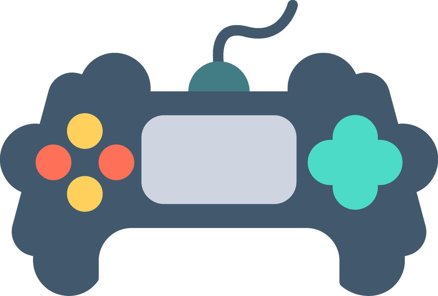 Game Flat Icon vector