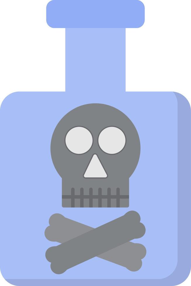 Poison Flat Icon vector