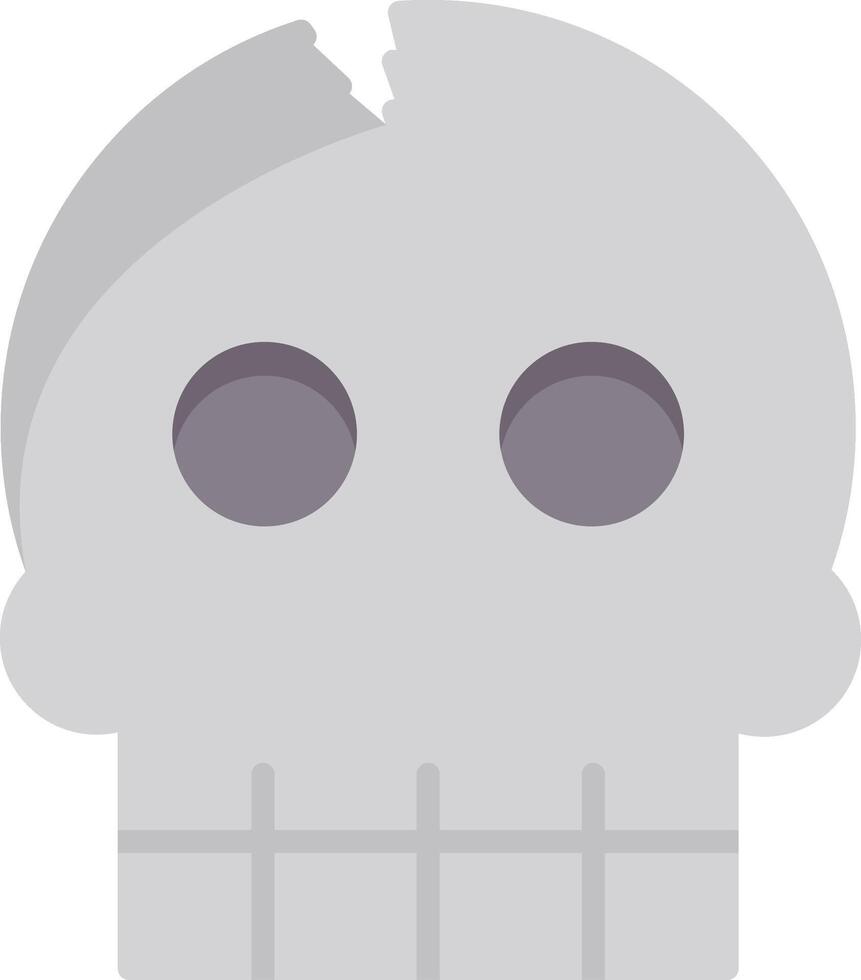 Skull Flat Icon vector