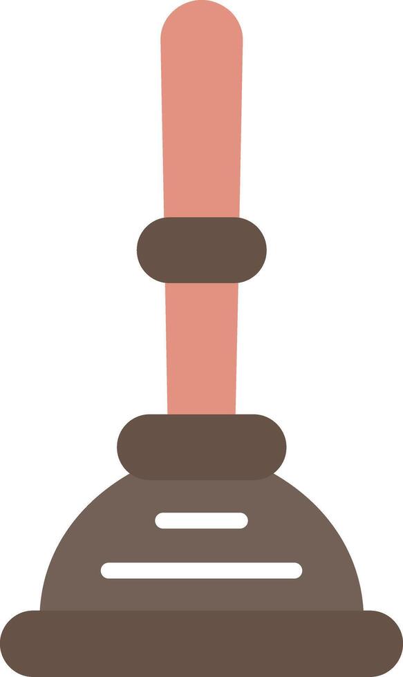 Plunger Flat Icon vector