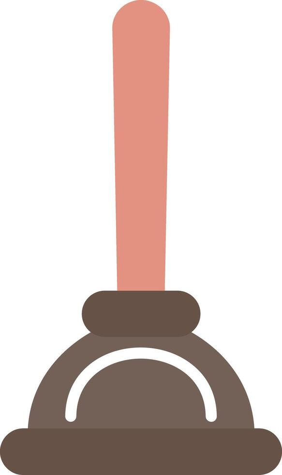 Plunger Flat Icon vector