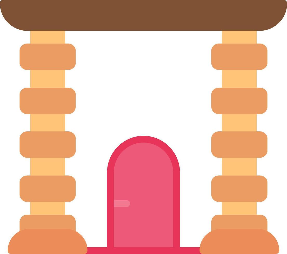 Archway Flat Icon vector