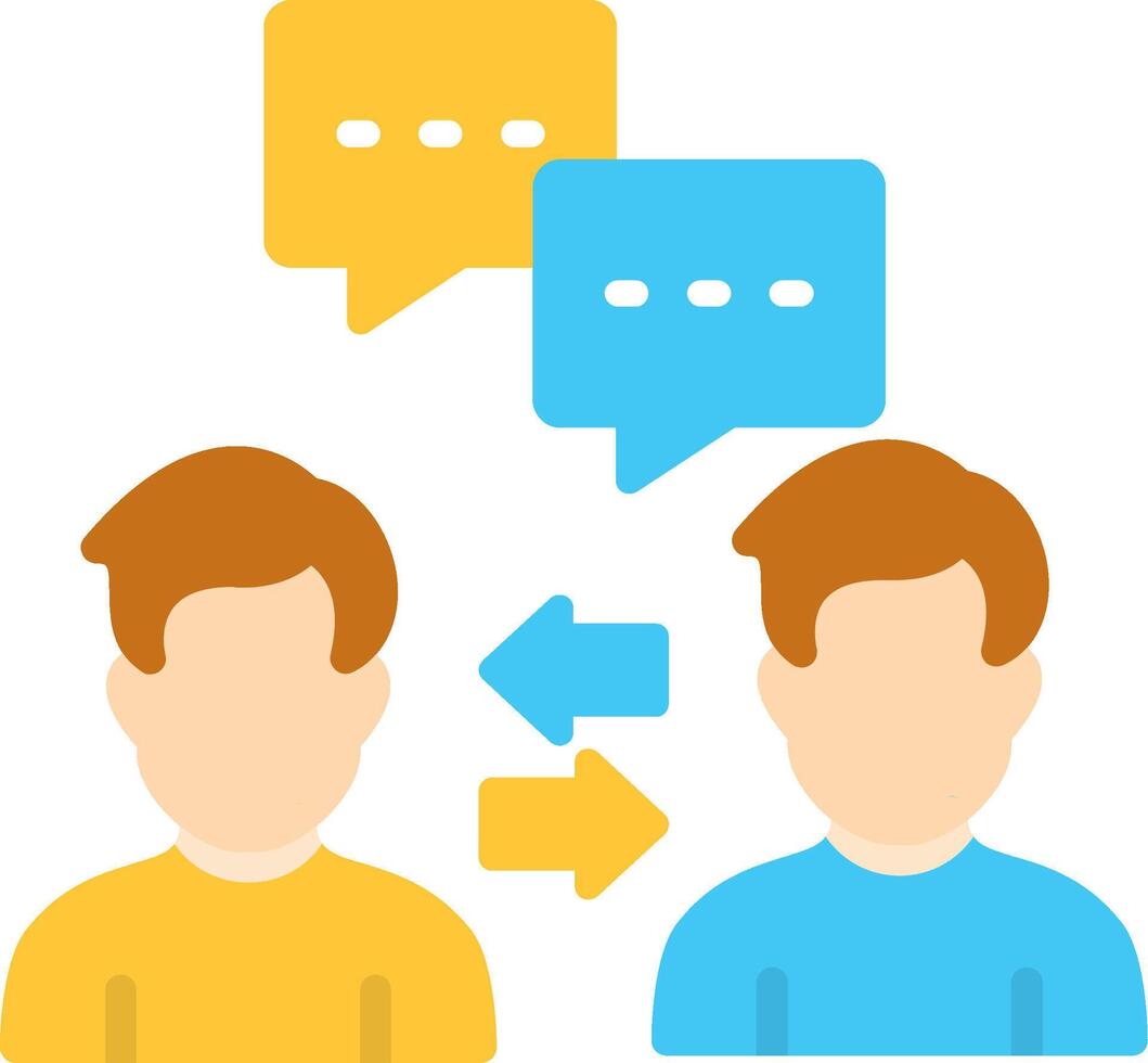 Communication Flat Icon vector