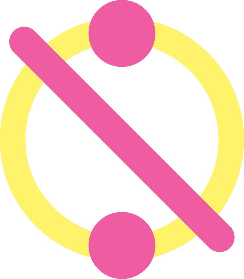 Piercing Flat Icon vector