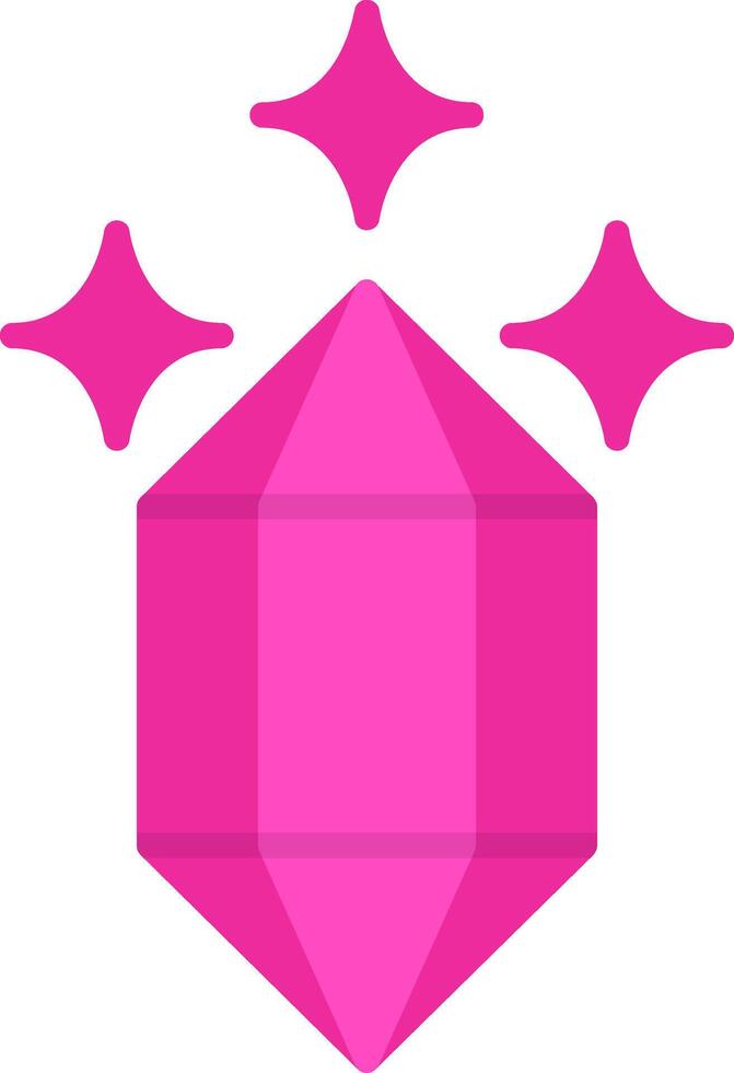 Quartz Flat Icon vector