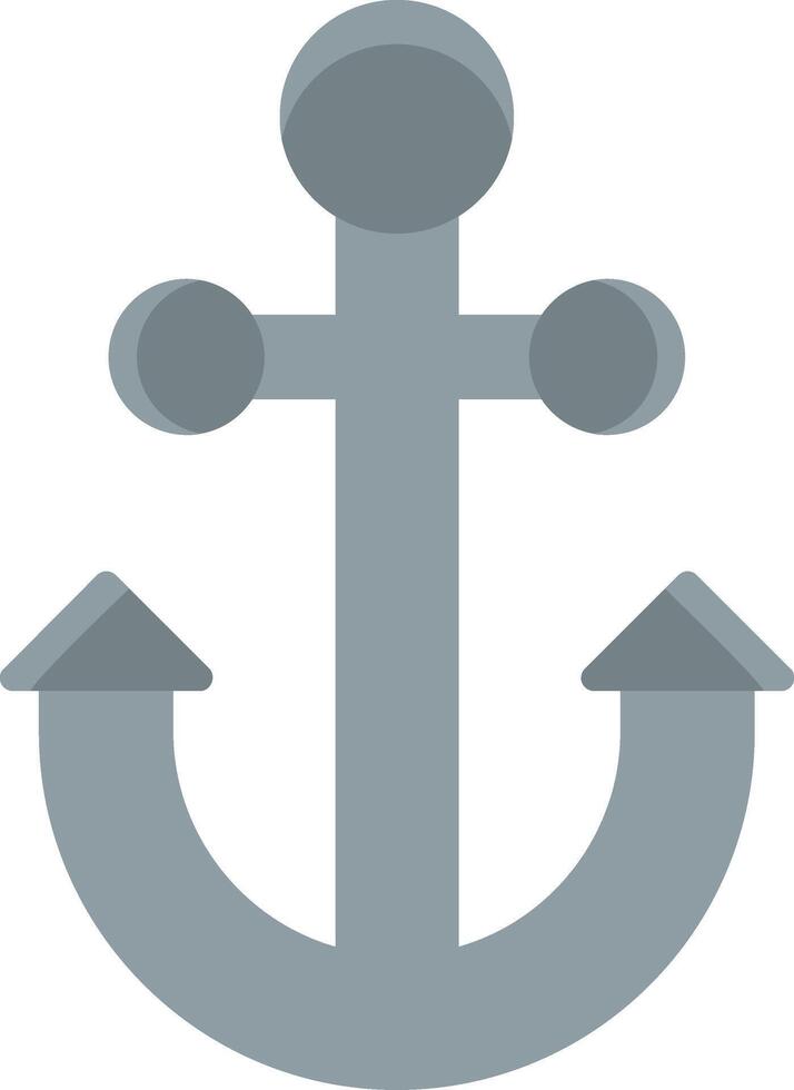 Anchor Flat Icon vector
