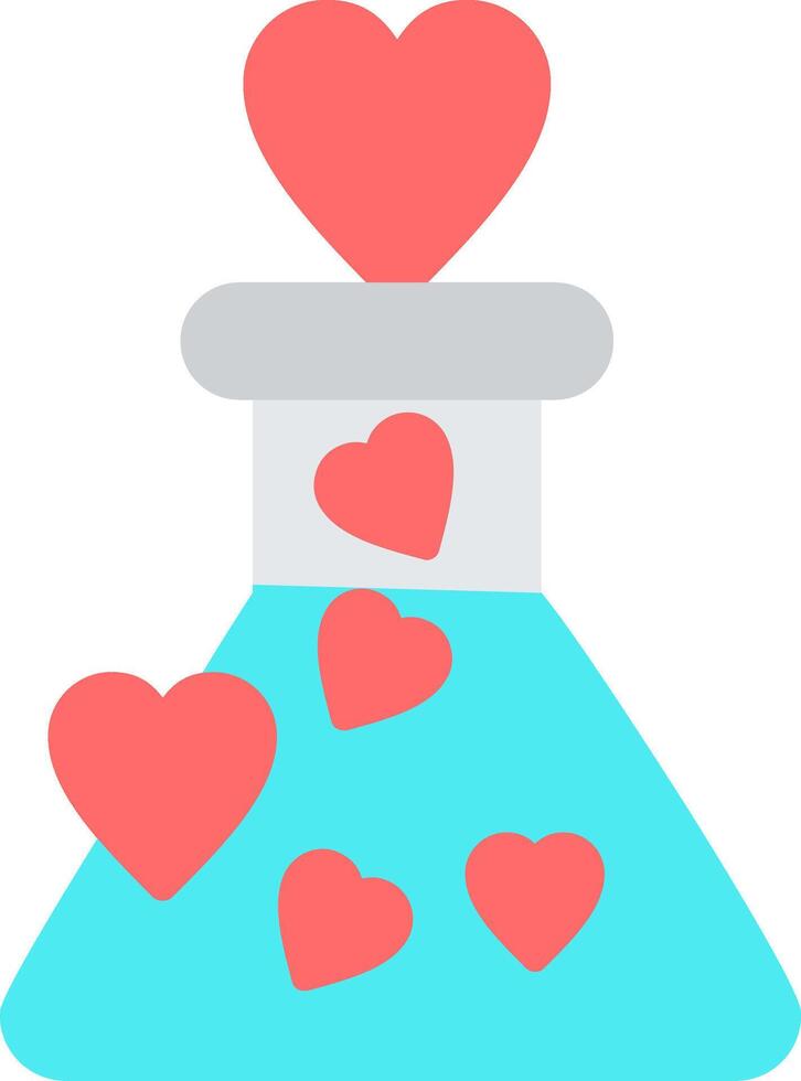 Flask Flat Icon vector