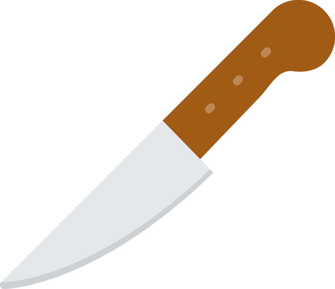 Knife Flat Icon vector