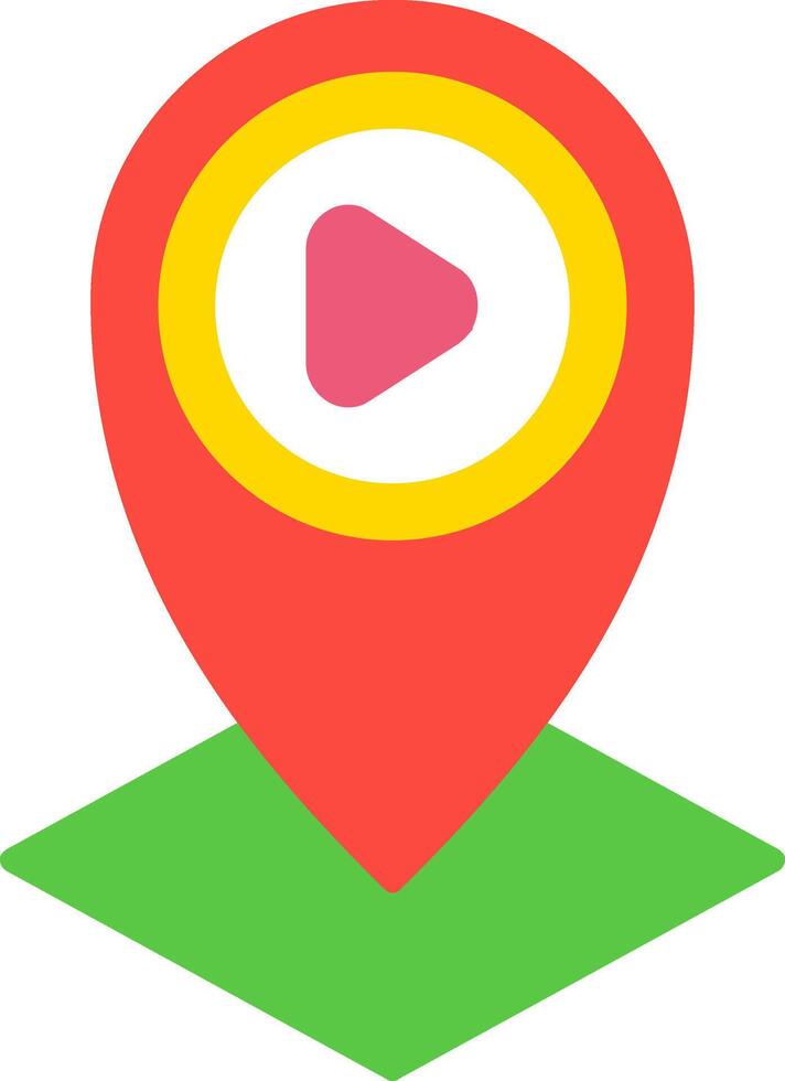 Location Flat Icon vector