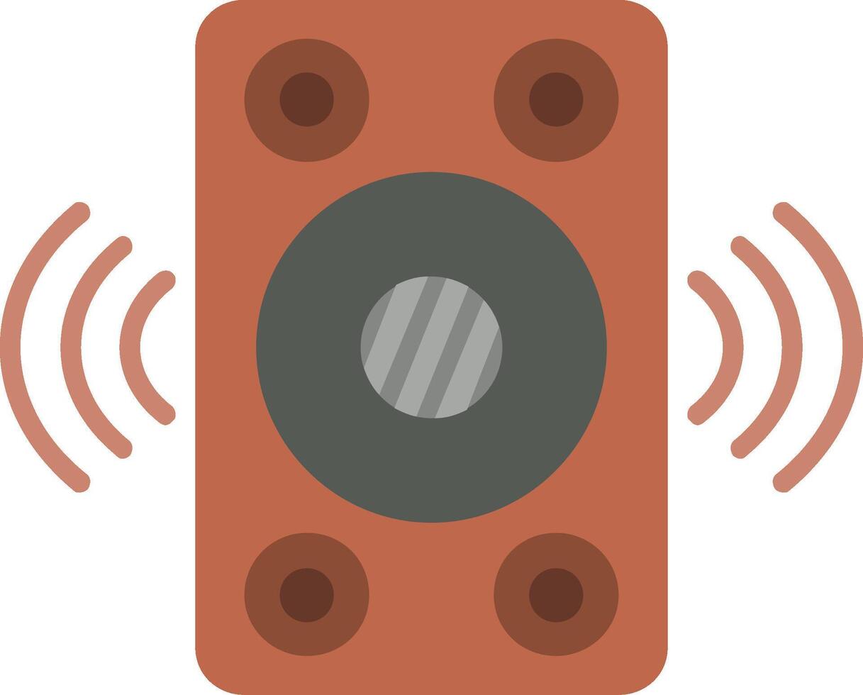 Speaker Flat Icon vector