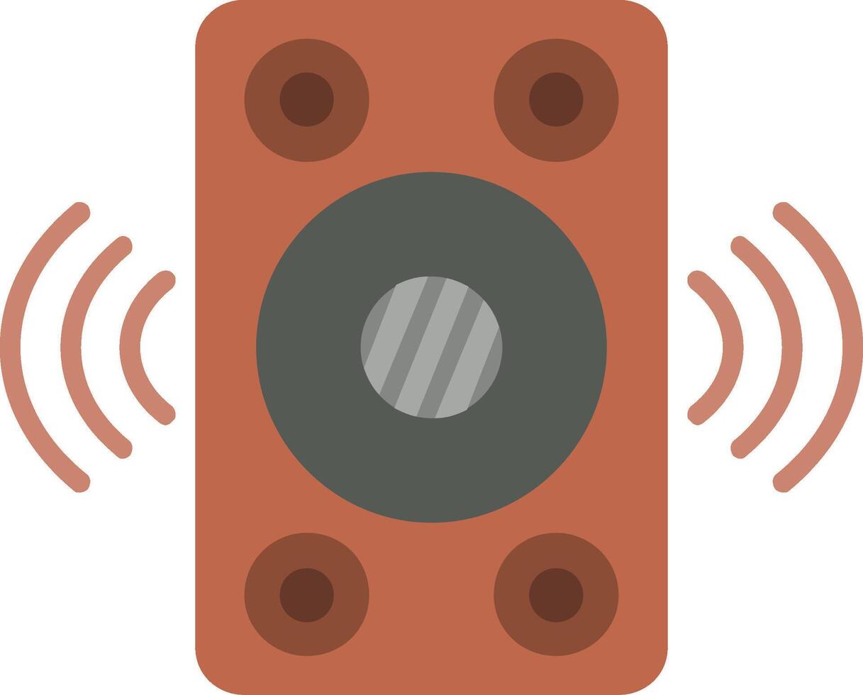 Speaker Flat Icon vector