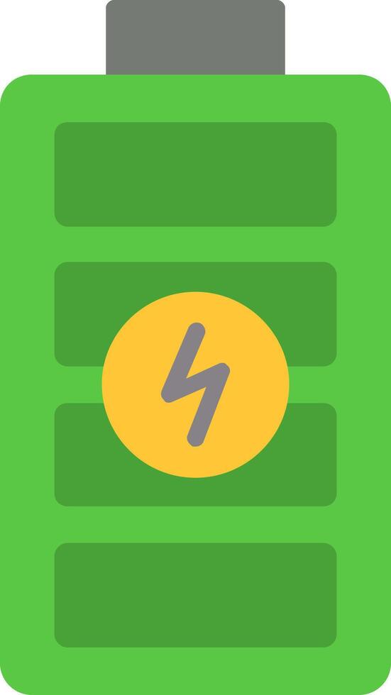 Battery Flat Icon vector