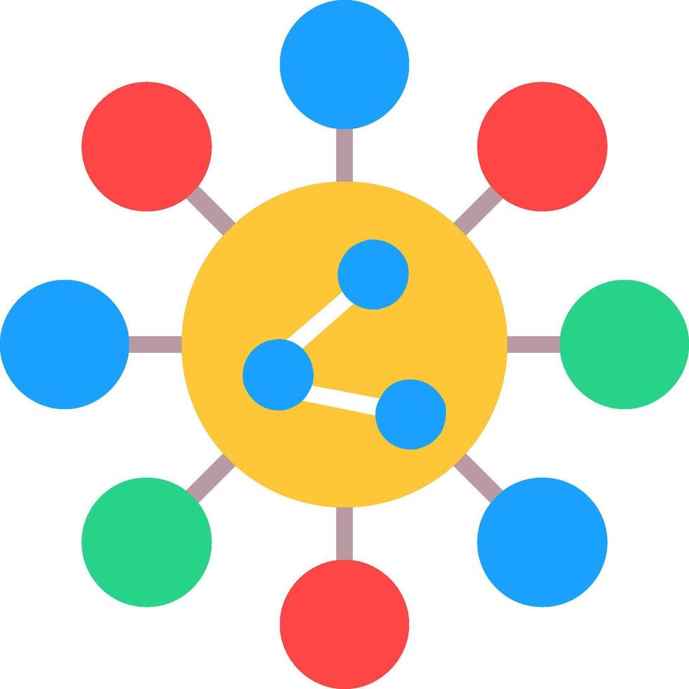 Share Flat Icon vector