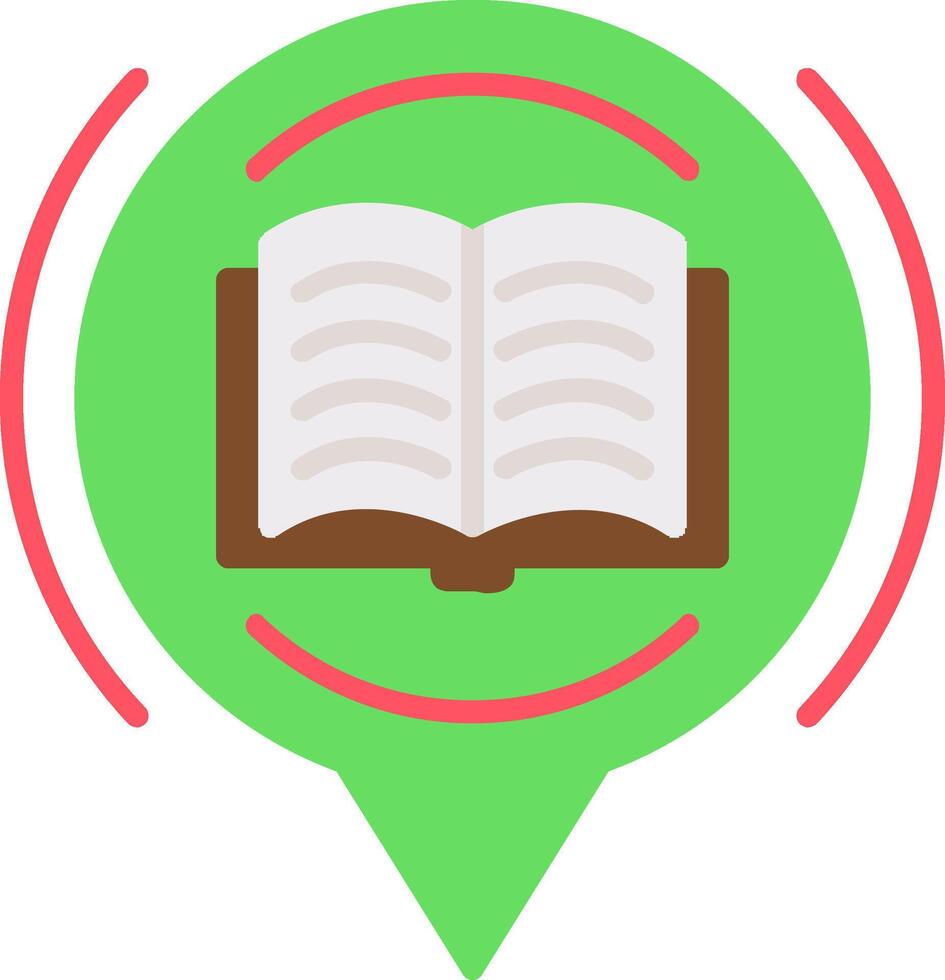 Book Flat Icon vector