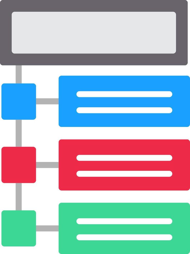 Program Flat Icon vector