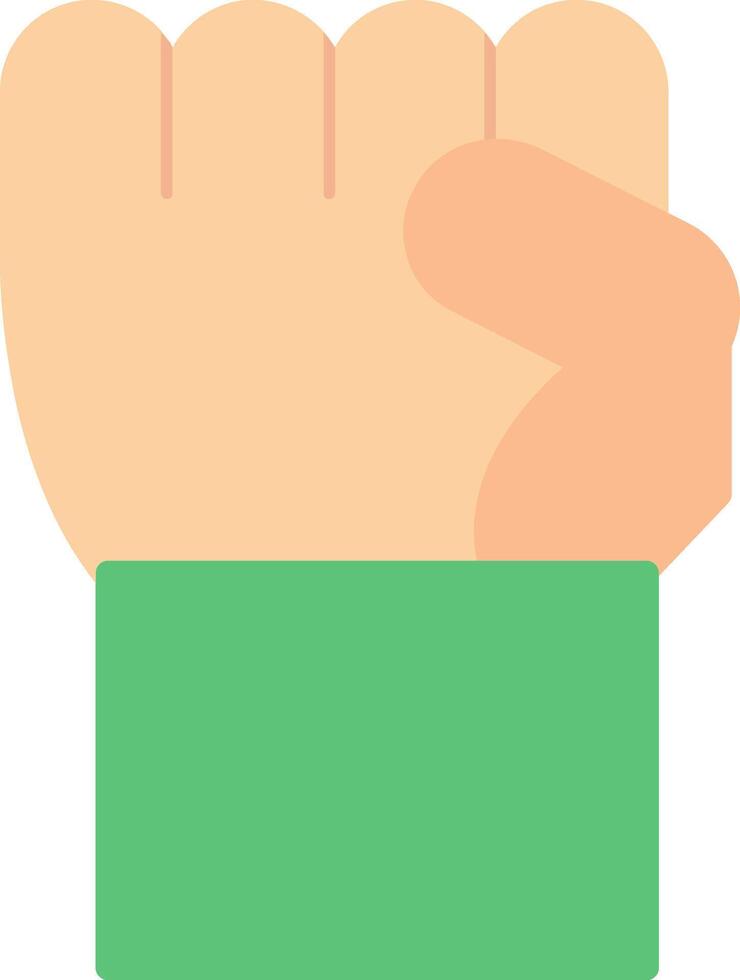 Fist Flat Icon vector