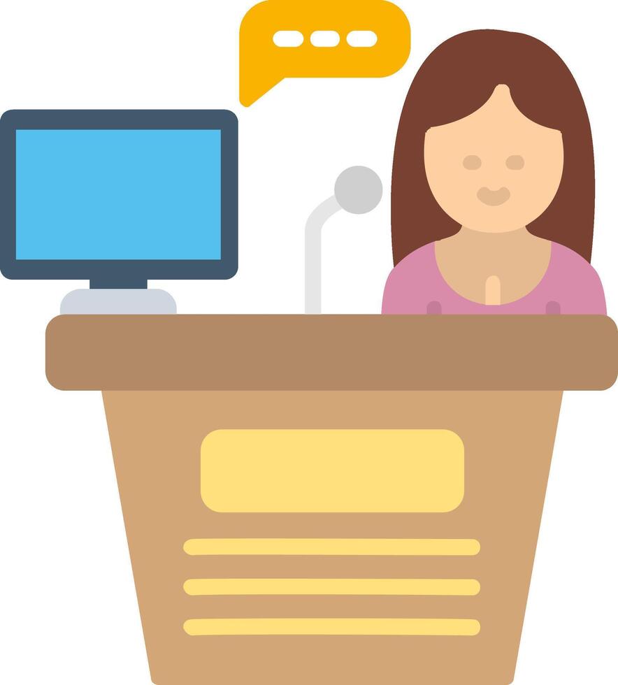 Management Flat Icon vector