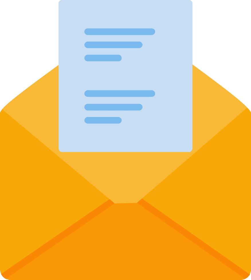 Email Flat Icon vector