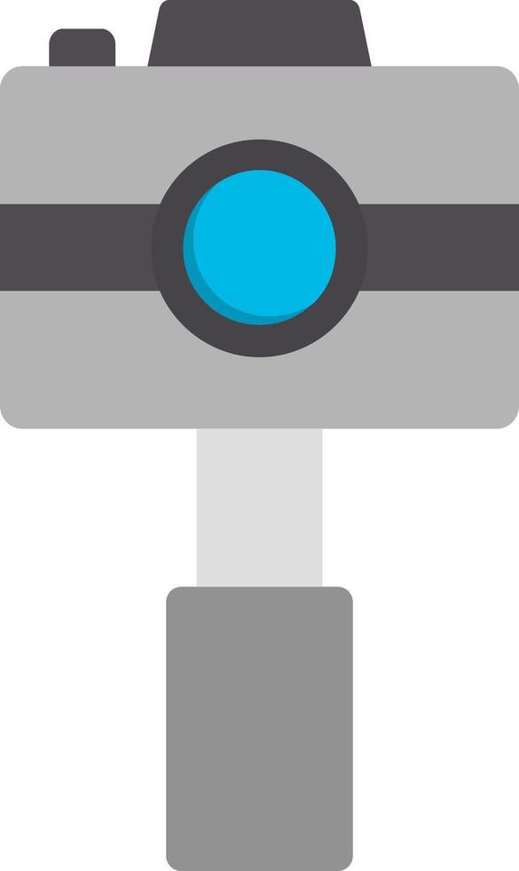 Underwater Camera Flat Icon vector