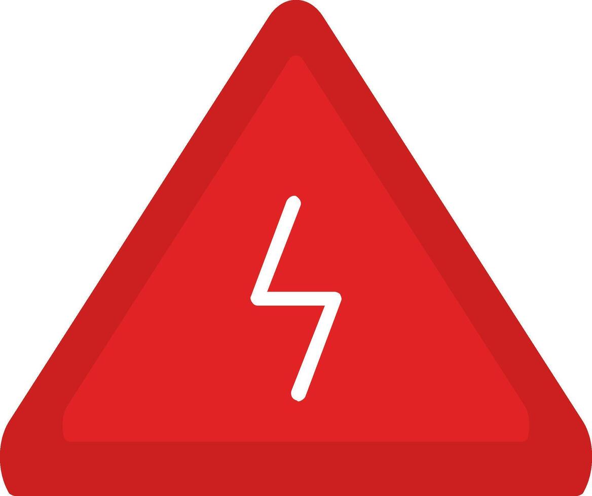 Danger Flat Icon vector