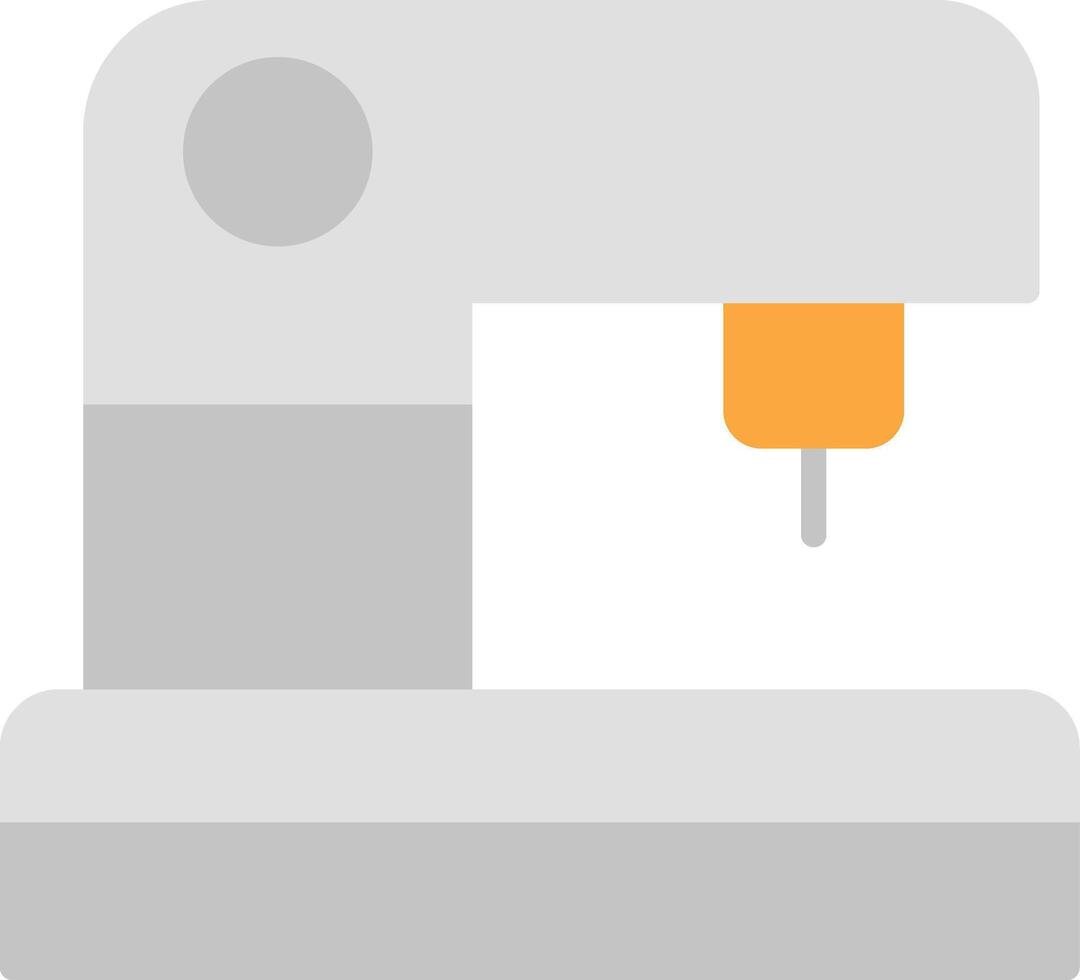 Sewing Machine Flat Icon vector
