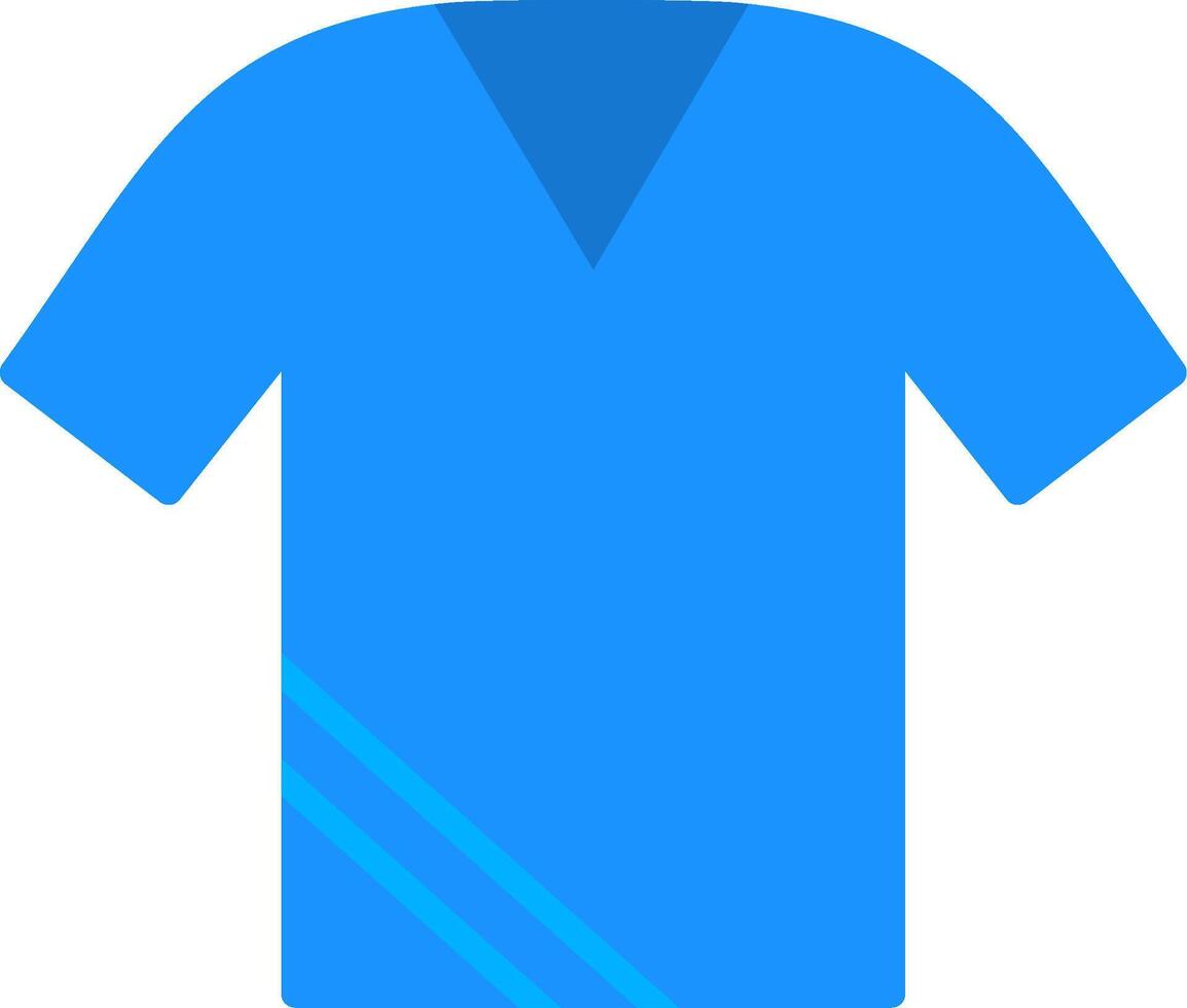 camiseta, plano, icono vector