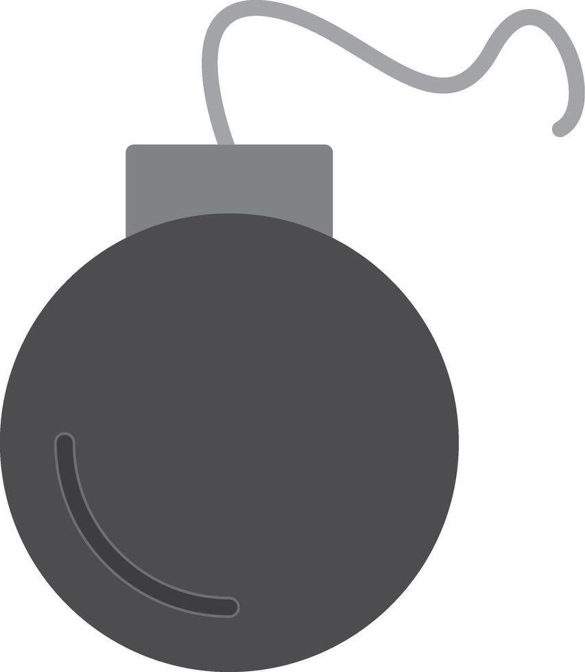 Bomb Flat Icon vector