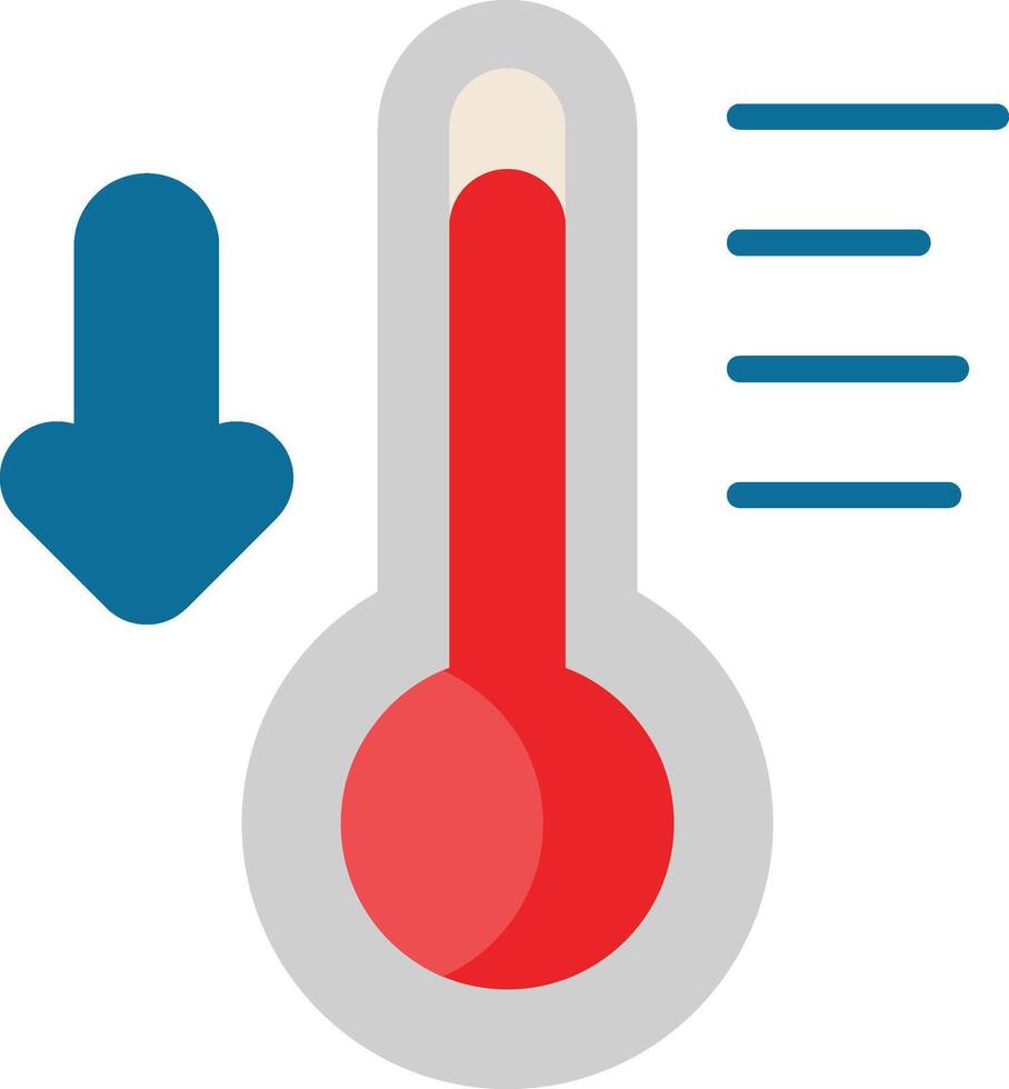 Thermometer Flat Icon vector
