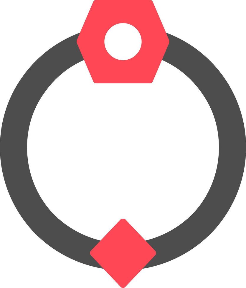 Door Knocker Flat Icon vector