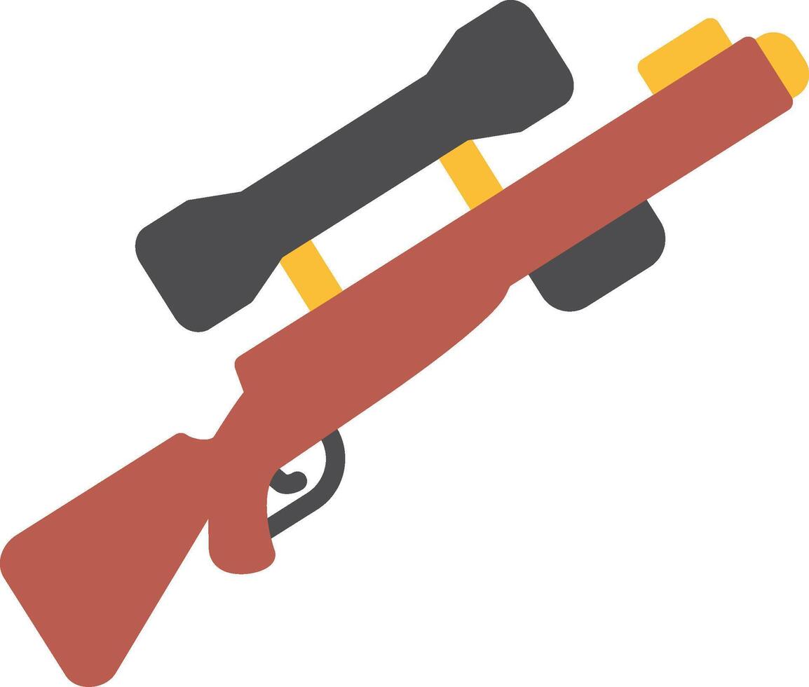 Gun Flat Icon vector