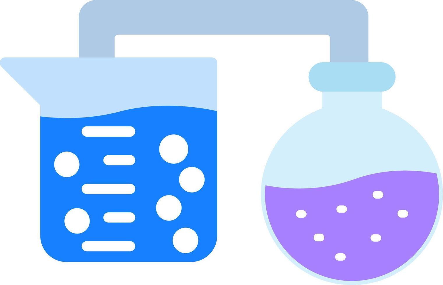 Flask Flat Icon vector