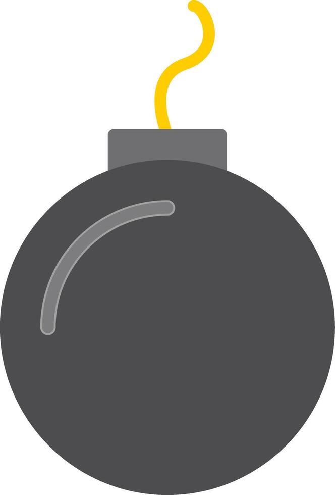 Bomb Flat Icon vector