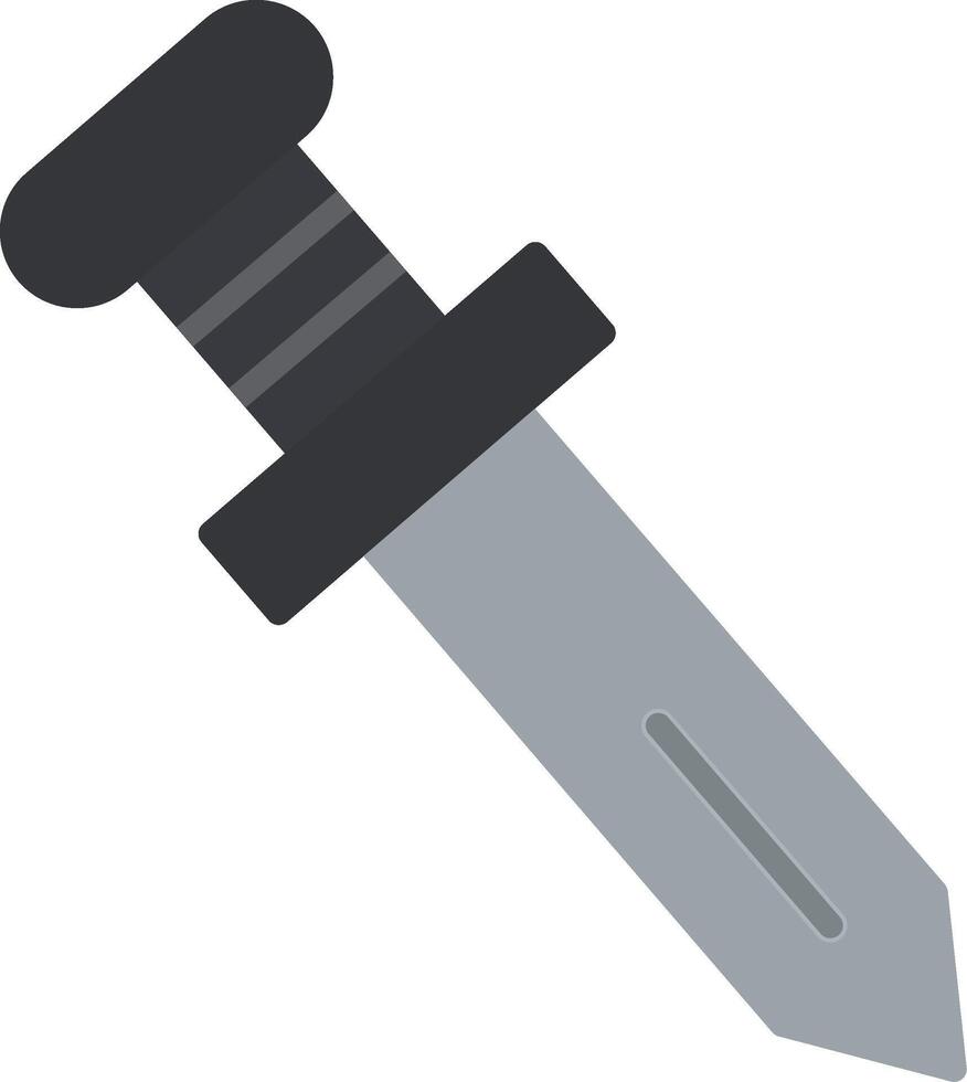 Knife Flat Icon vector