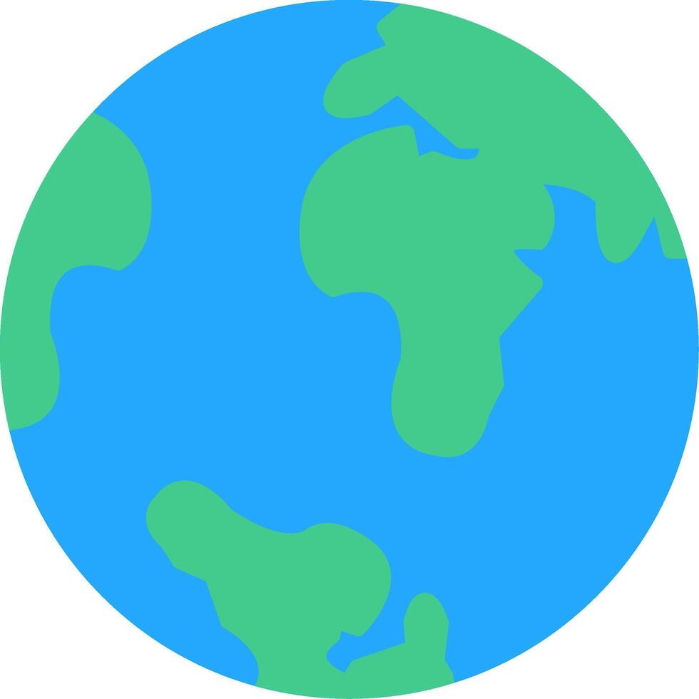 World Flat Icon vector