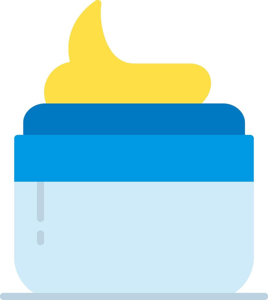Hair Mask Flat Icon vector
