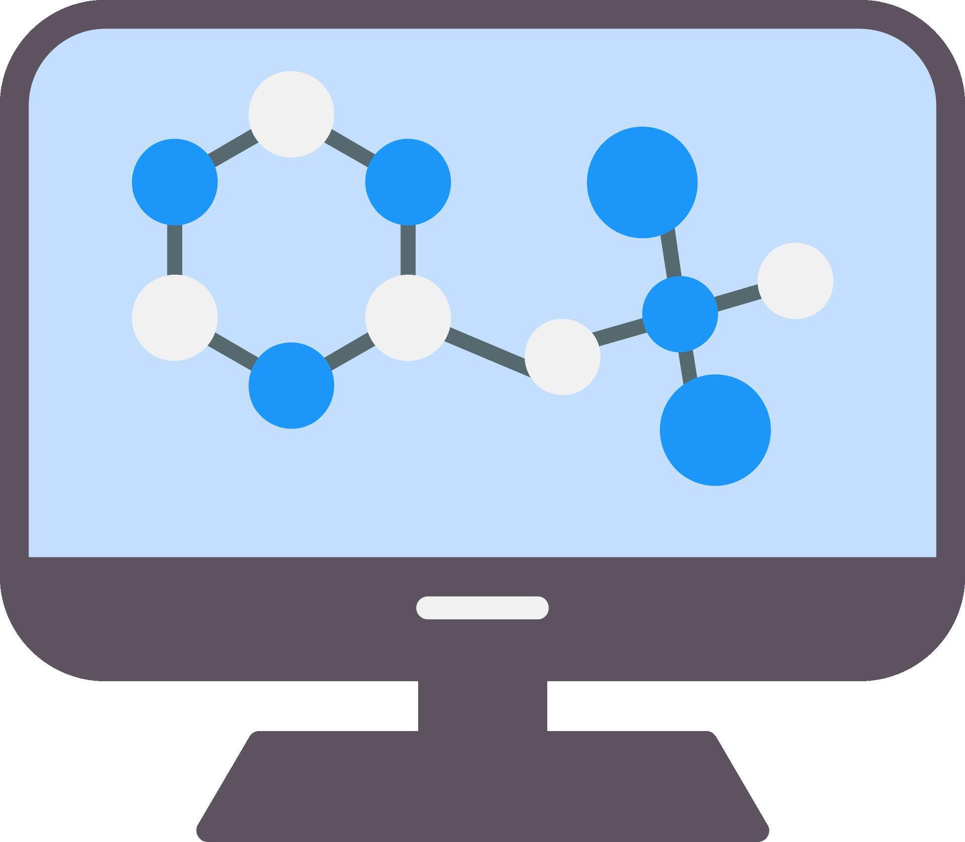 Computer Screen Flat Icon 43314880 Vector Art at Vecteezy