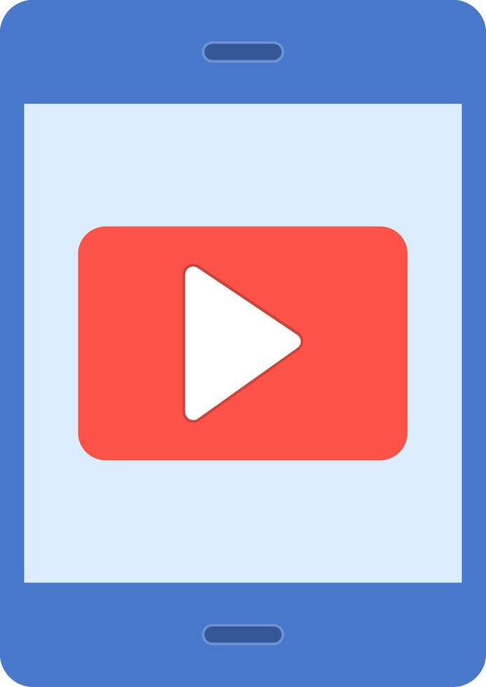 Mobile Flat Icon vector