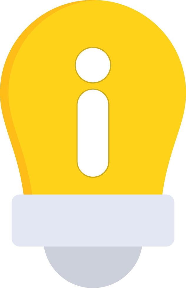 Information Flat Icon vector