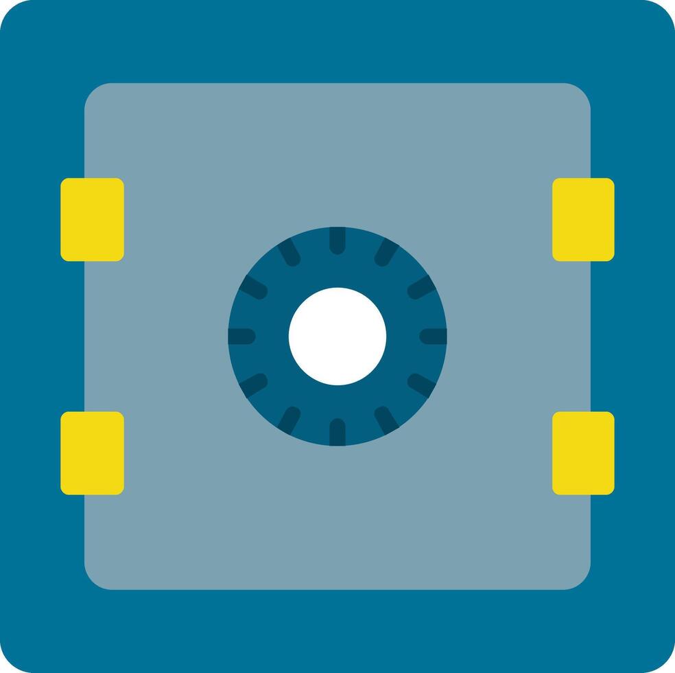 Safe Flat Icon vector