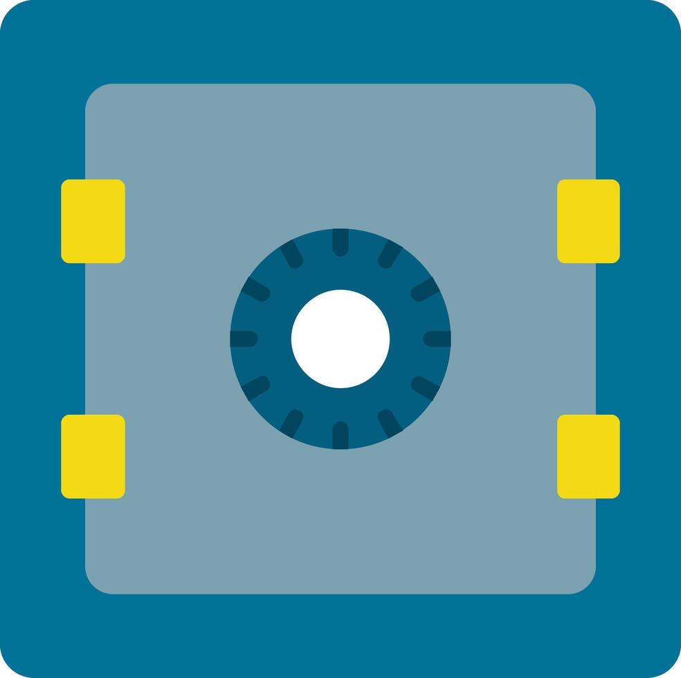 Safe Flat Icon vector