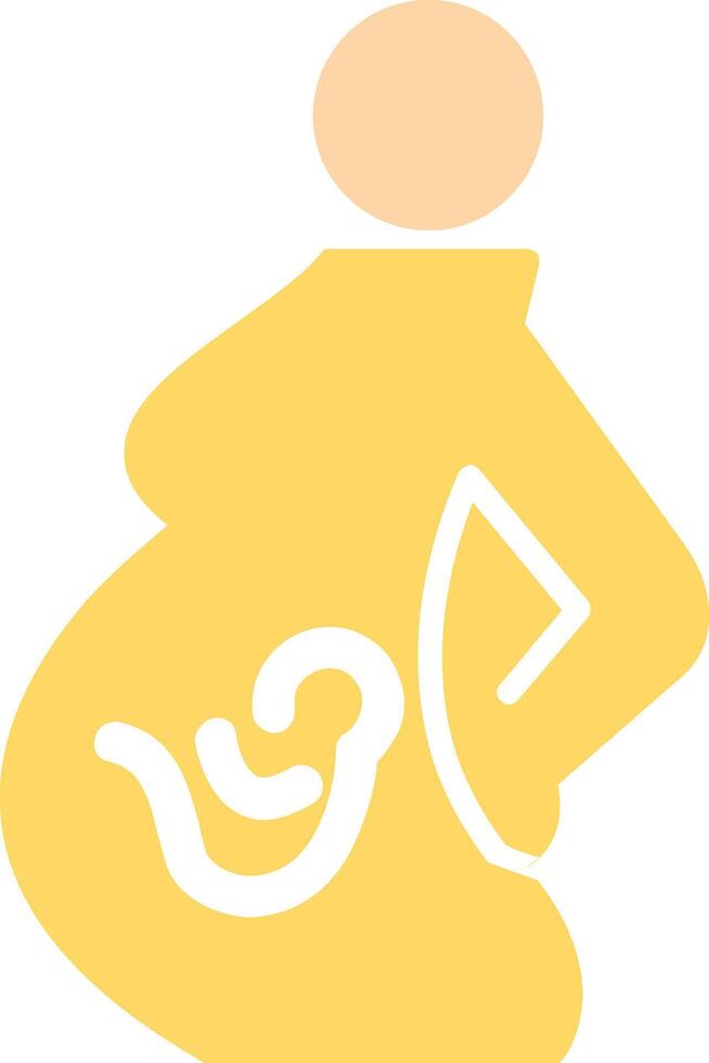 Pregnency Flat Icon vector