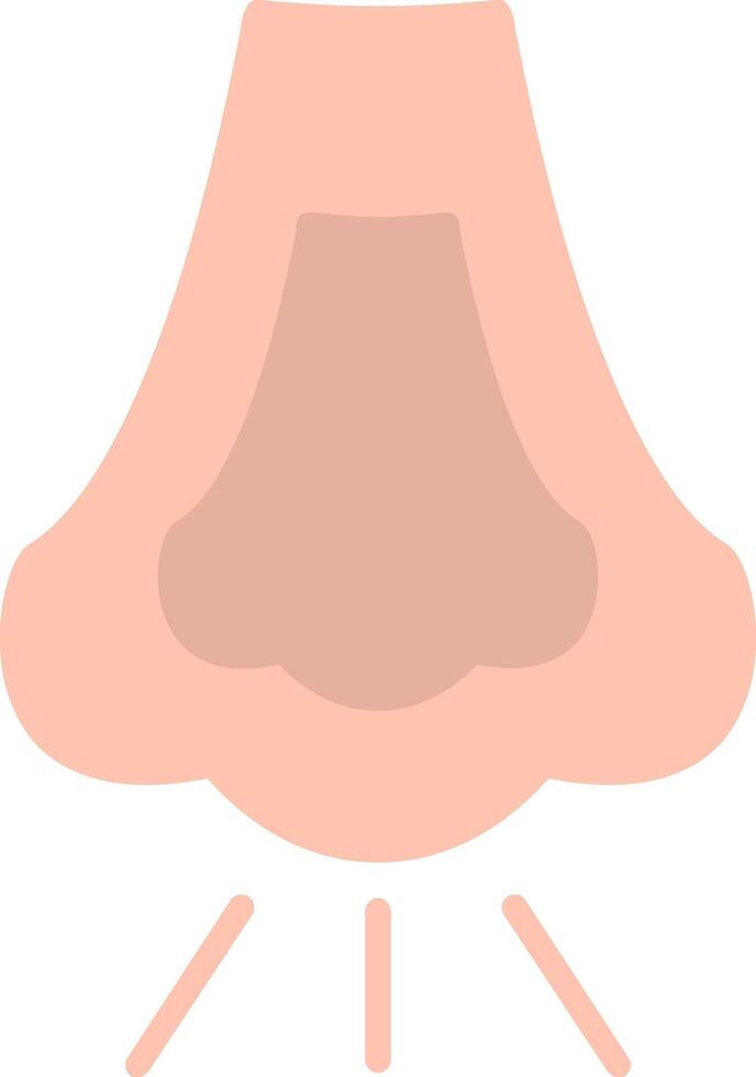 Rhinology Flat Icon vector