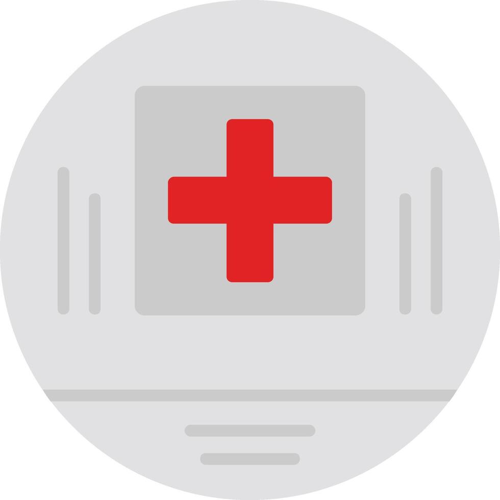First Aid Symbol Flat Icon vector