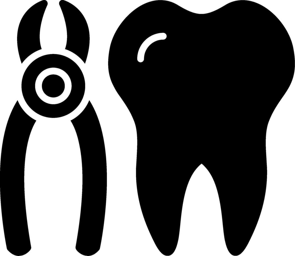 Nippers Glyph Icon vector