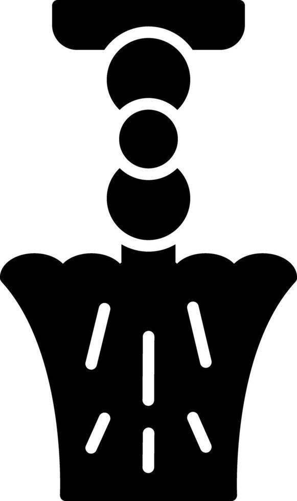 Lamp Glyph Icon vector