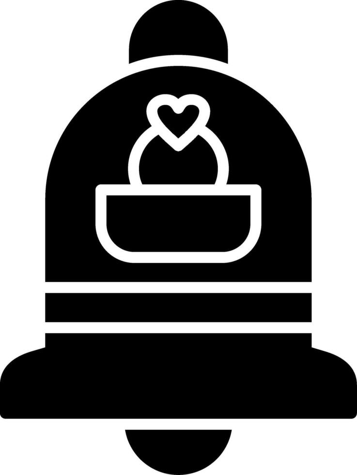 Bell Glyph Icon vector