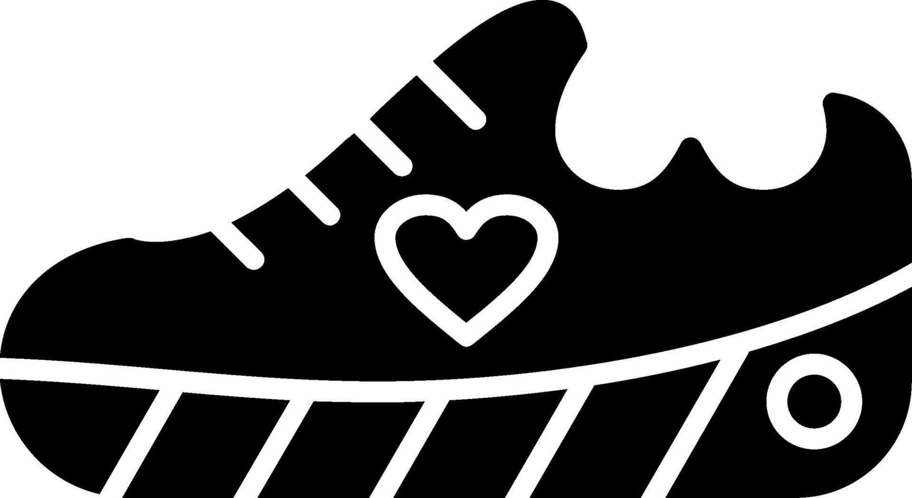 Shoes Glyph Icon vector