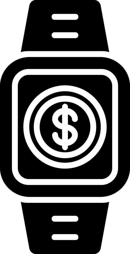 Payment Glyph Icon vector