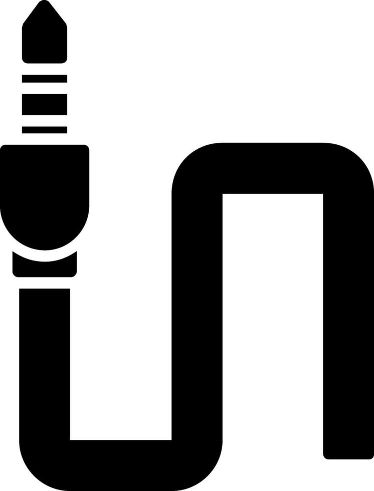 Jack Glyph Icon vector